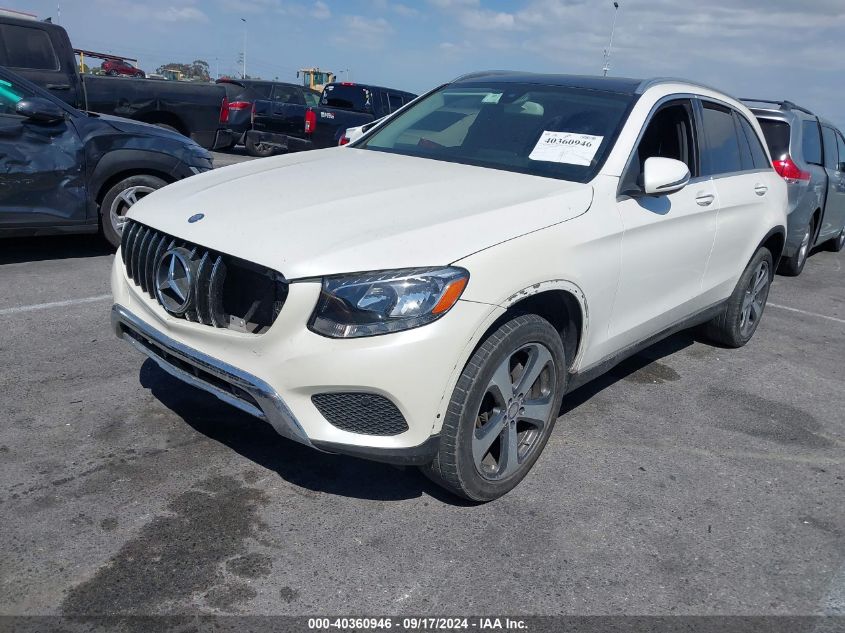 2016 MERCEDES-BENZ GLC 300 - WDC0G4JB3GF109881