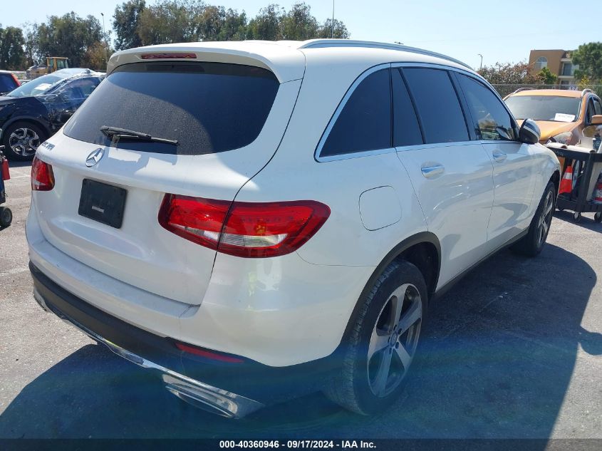 2016 MERCEDES-BENZ GLC 300 - WDC0G4JB3GF109881