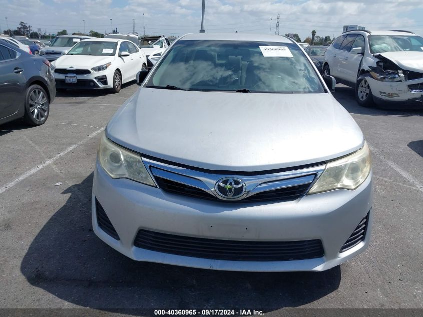 2012 Toyota Camry Le VIN: 4T1BF1FK7CU075275 Lot: 40360965