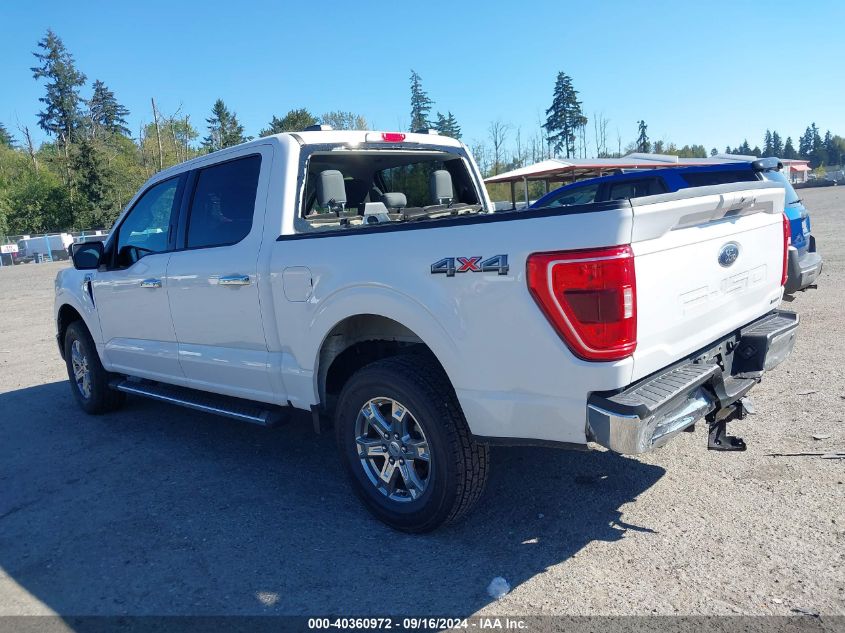 2021 Ford F-150 Xlt VIN: 1FTFW1E80MFA42054 Lot: 40360972