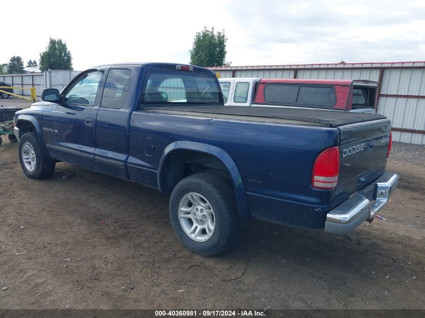 2001 Dodge Dakota Slt/Sport VIN: 1B7GG22N91S338159 Lot: 40360981