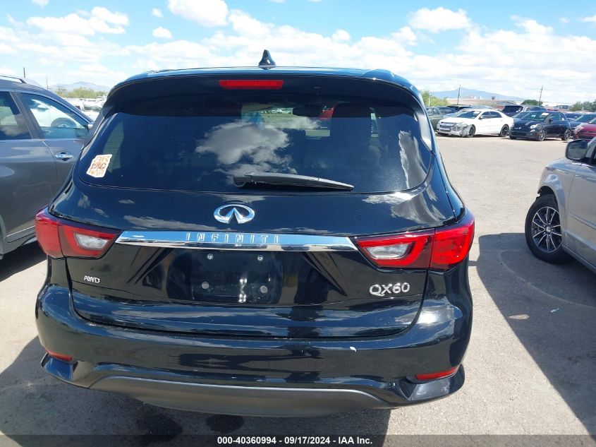 2019 Infiniti Qx60 Pure VIN: 5N1DL0MM8KC528520 Lot: 40360994