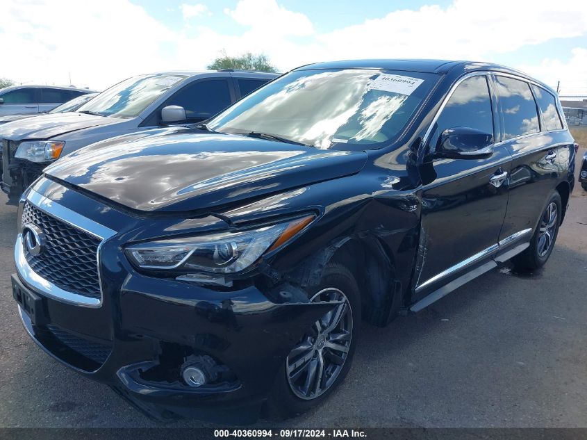 2019 Infiniti Qx60 Pure VIN: 5N1DL0MM8KC528520 Lot: 40360994