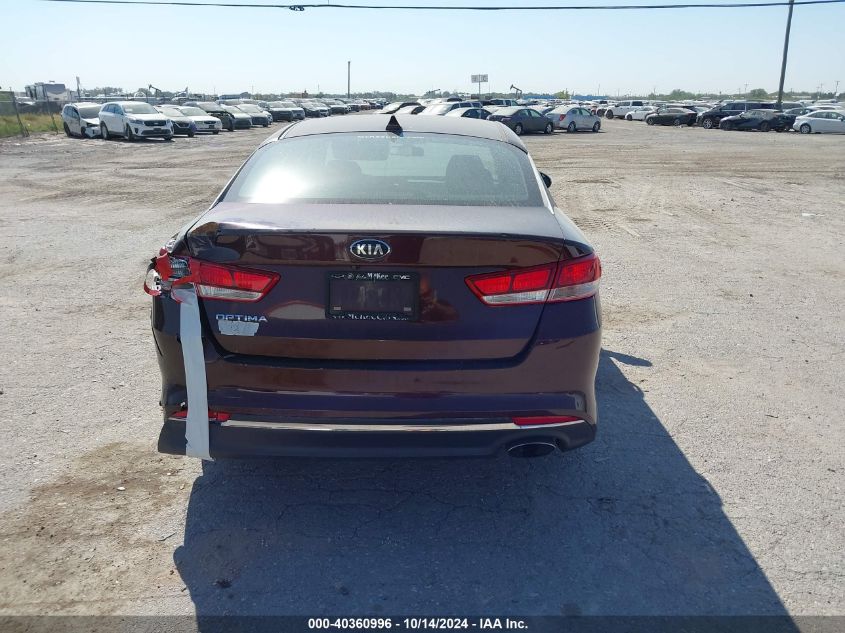 2017 Kia Optima Lx VIN: 5XXGT4L33HG129749 Lot: 40360996