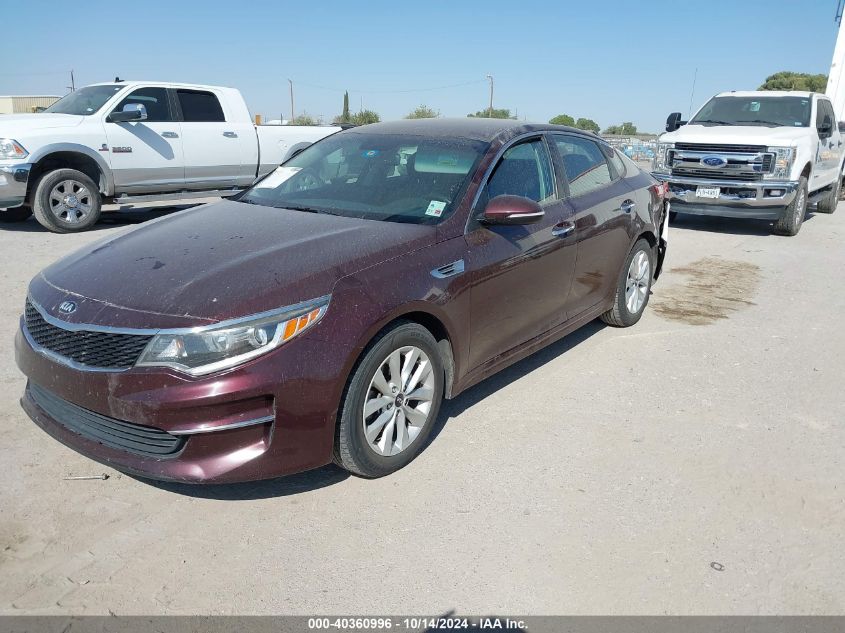 2017 Kia Optima Lx VIN: 5XXGT4L33HG129749 Lot: 40360996