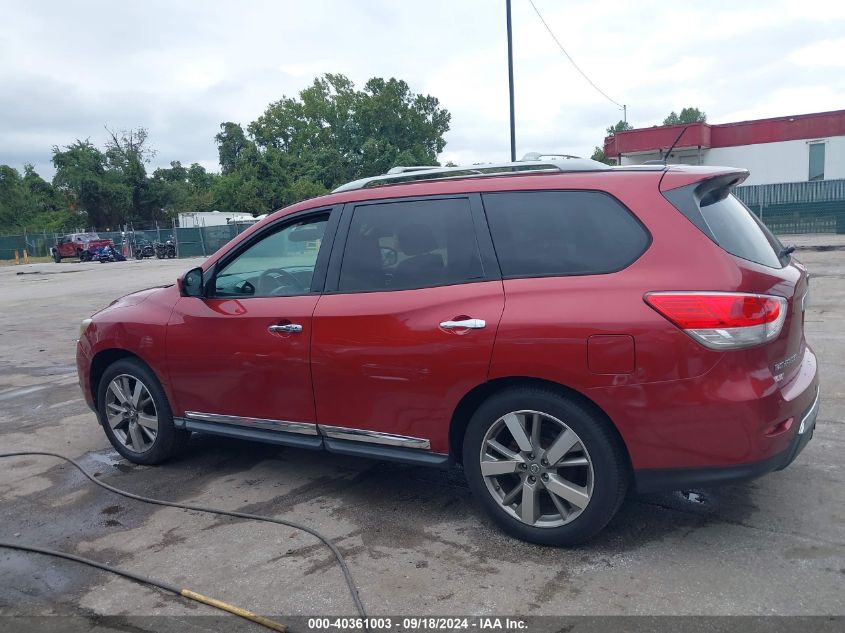 2013 Nissan Pathfinder Platinum VIN: 5N1AR2MM2DC619511 Lot: 40361003