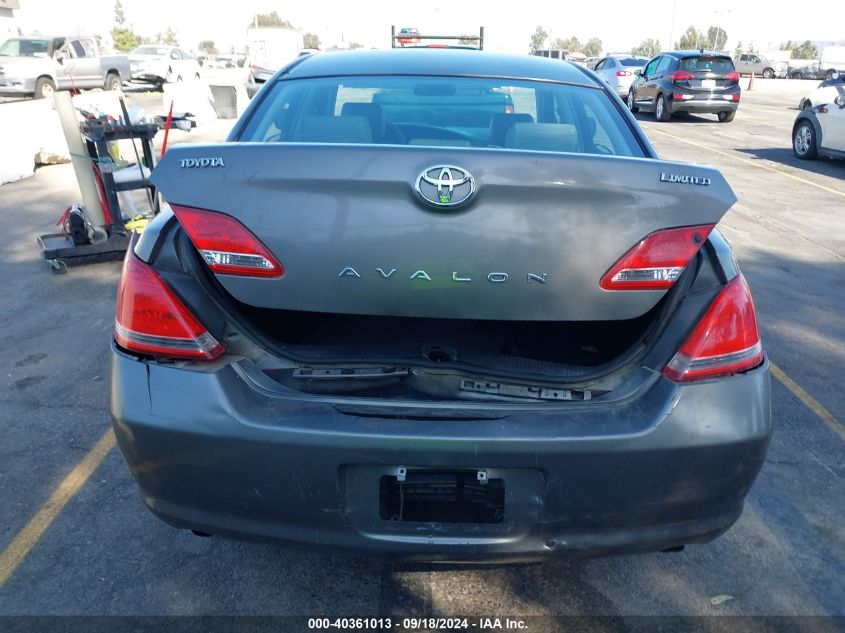 2007 Toyota Avalon Limited VIN: 4T1BK36B27U169464 Lot: 40361013