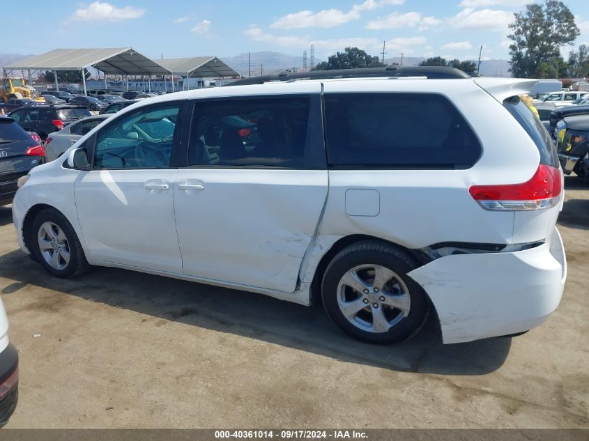 2011 Toyota Sienna Le V6 VIN: 5TDKK3DC7BS168775 Lot: 40361014