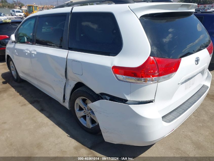 2011 Toyota Sienna Le V6 VIN: 5TDKK3DC7BS168775 Lot: 40361014