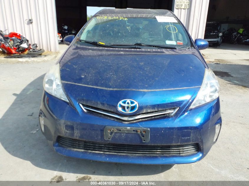 2013 Toyota Prius V Two VIN: JTDZN3EUXD3218795 Lot: 40361030