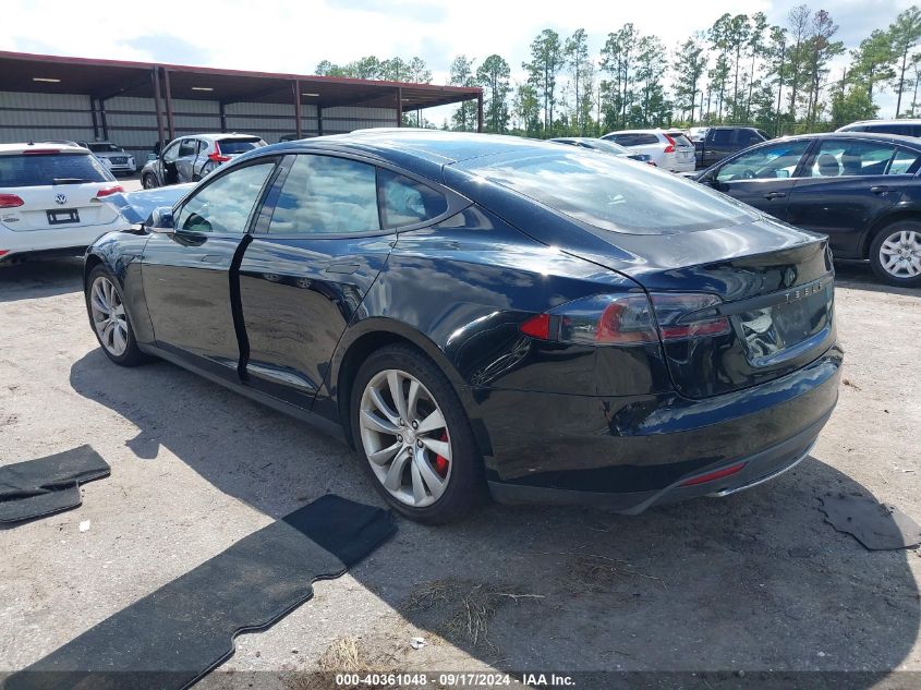 VIN 5YJSA1H48FF083013 2015 Tesla Model S, 85D/P85D no.3