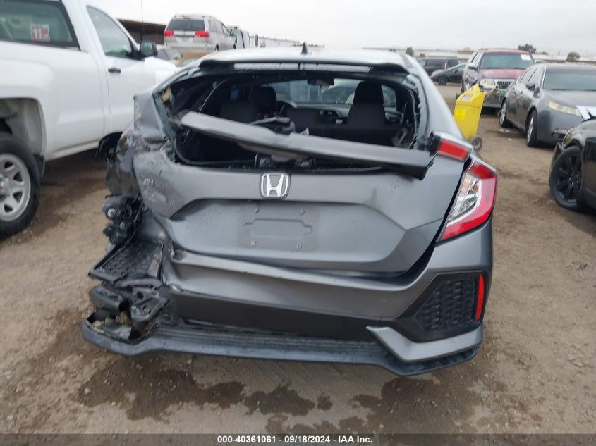 SHHFK7H5XJU424459 2018 Honda Civic Ex