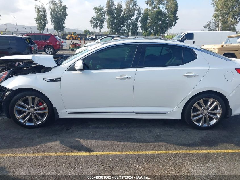 2015 Kia Optima Sxl Turbo VIN: 5XXGR4A60FG487464 Lot: 40361062