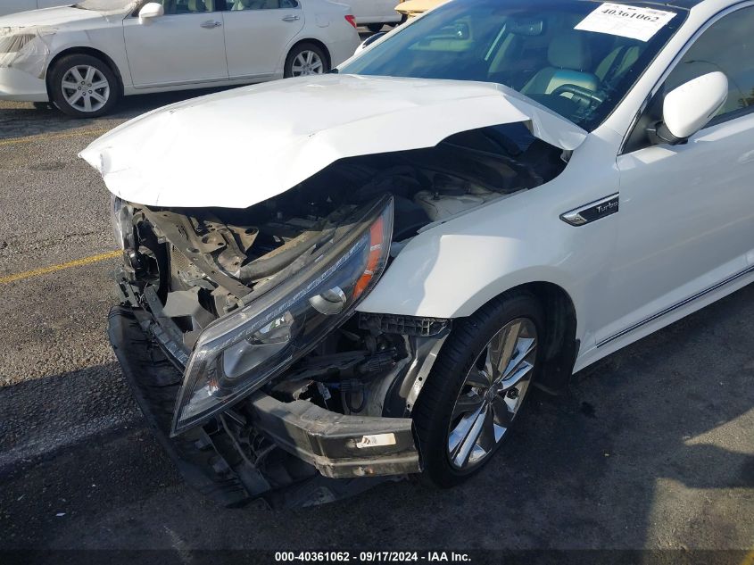 2015 KIA OPTIMA SXL TURBO - 5XXGR4A60FG487464