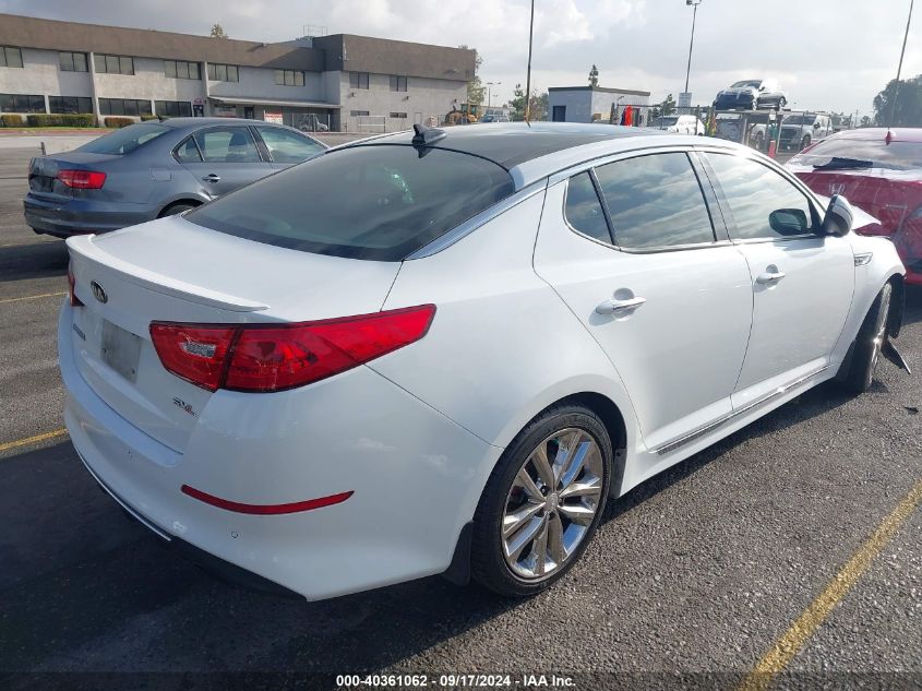 2015 KIA OPTIMA SXL TURBO - 5XXGR4A60FG487464