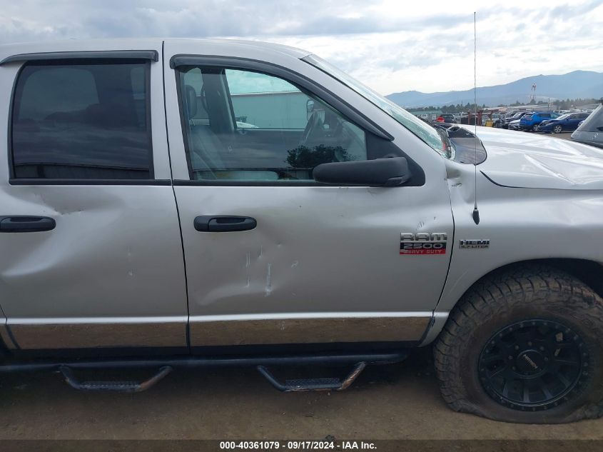 2009 Dodge Ram 2500 St/Sxt VIN: 3D7KS28T89G503450 Lot: 40361079