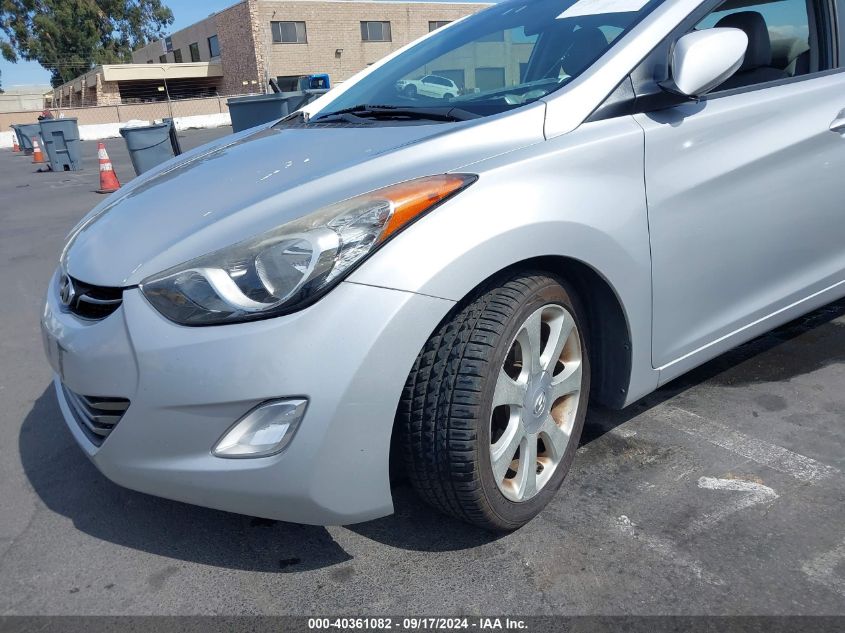 2012 Hyundai Elantra Limited (Ulsan Plant) VIN: KMHDH4AEXCU254433 Lot: 40361082