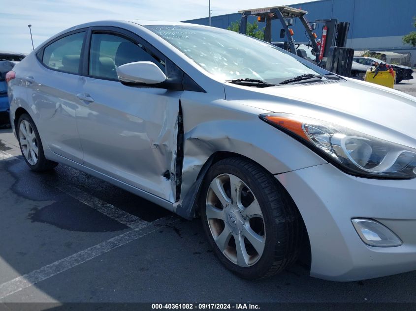 KMHDH4AEXCU254433 2012 Hyundai Elantra Limited (Ulsan Plant)