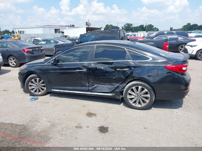 5NPE34AF9GH374286 2016 Hyundai Sonata Sport