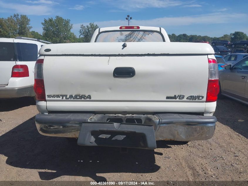 2004 Toyota Tundra Sr5 V8 VIN: 5TBDT44174S459637 Lot: 40361090