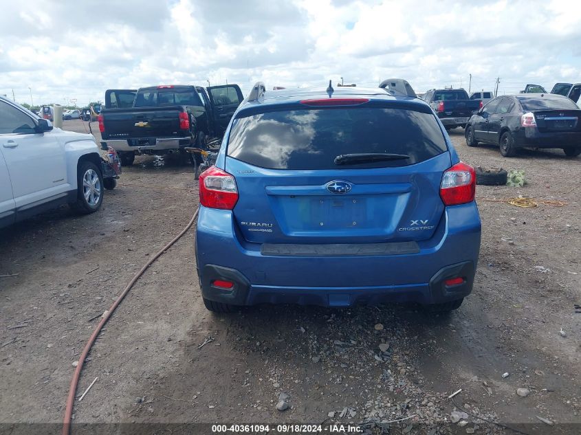 JF2GPADC1F8248080 2015 Subaru Xv Crosstrek 2.0I Premium