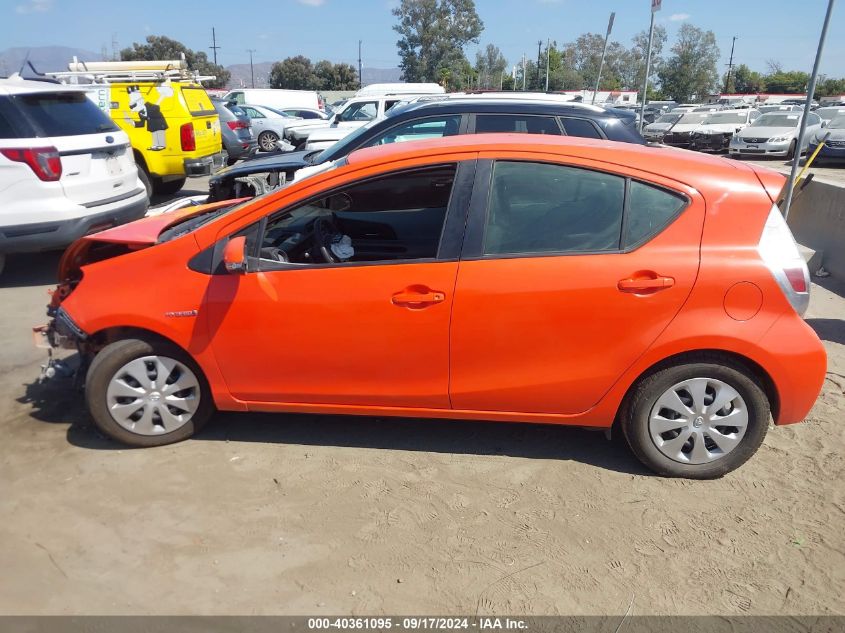 JTDKDTB36D1051489 2013 Toyota Prius C Two