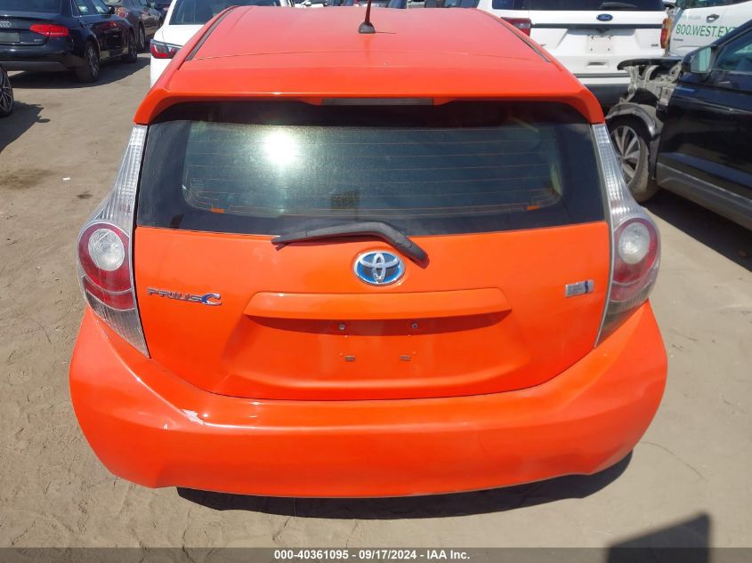 JTDKDTB36D1051489 2013 Toyota Prius C Two