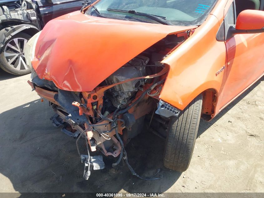 JTDKDTB36D1051489 2013 Toyota Prius C Two