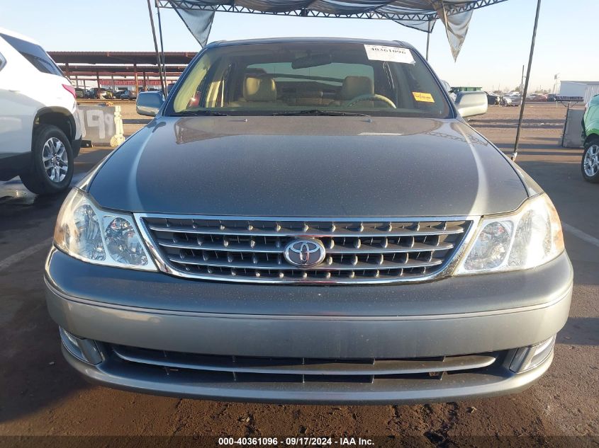 2003 Toyota Avalon Xl VIN: 4T1BF28B33U306241 Lot: 40361096