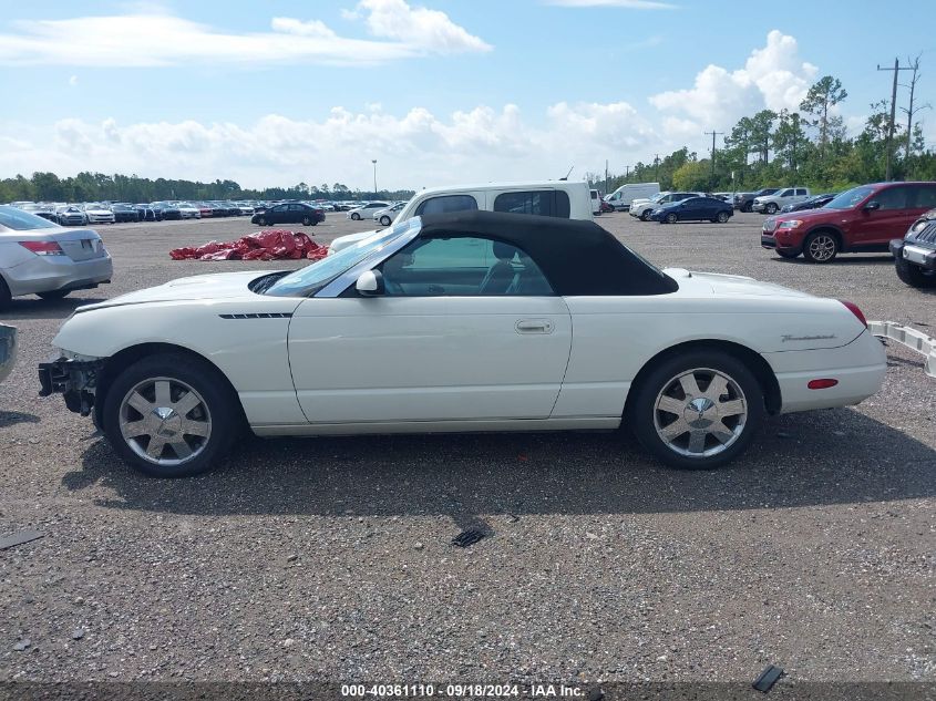 2002 Ford Thunderbird VIN: 1FAHP60A12Y111628 Lot: 40361110