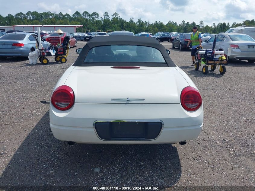 2002 Ford Thunderbird VIN: 1FAHP60A12Y111628 Lot: 40361110