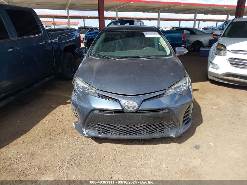 2017 Toyota Corolla Se VIN: 2T1BURHEXHC940518 Lot: 40361111