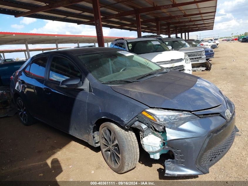 2017 Toyota Corolla Se VIN: 2T1BURHEXHC940518 Lot: 40361111