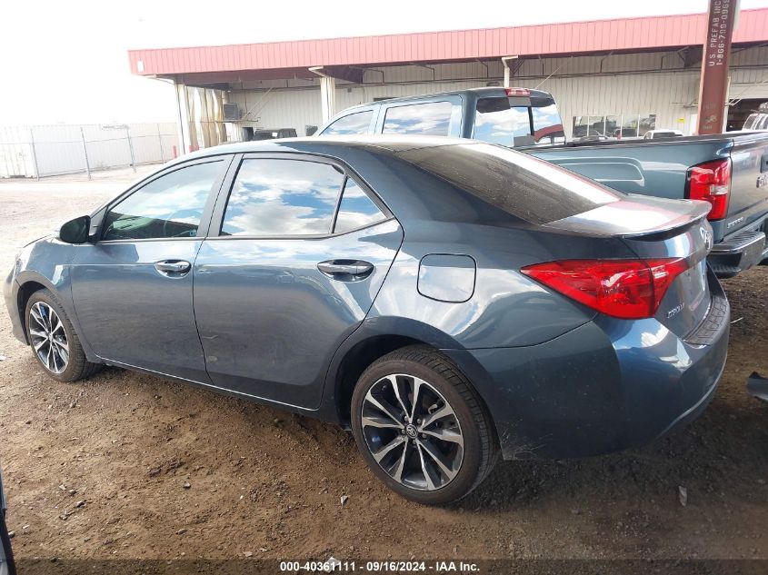 2017 Toyota Corolla Se VIN: 2T1BURHEXHC940518 Lot: 40361111