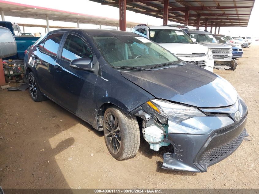 2017 Toyota Corolla Se VIN: 2T1BURHEXHC940518 Lot: 40361111