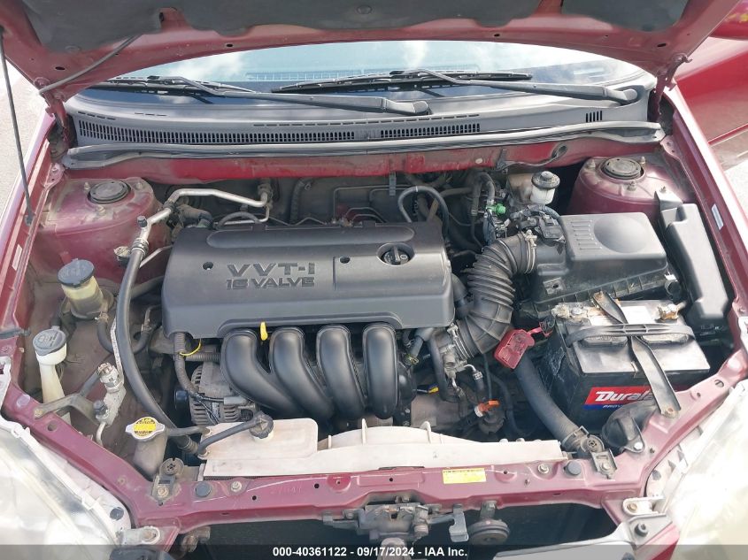 2005 Toyota Corolla S VIN: 1NXBR32E55Z404299 Lot: 40361122