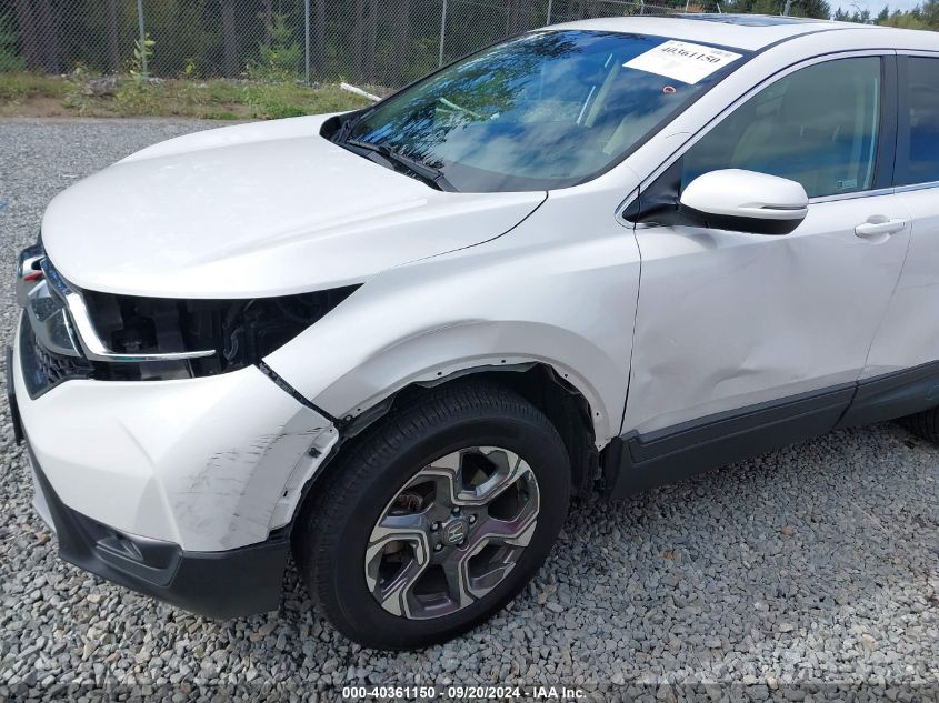 2019 Honda Cr-V Ex-L VIN: 5J6RW2H85KA013782 Lot: 40361150