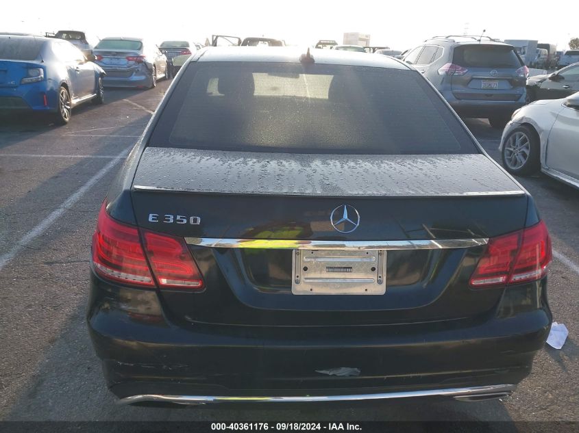 2014 Mercedes-Benz E 350 VIN: WDDHF5KBXEA954145 Lot: 40361176