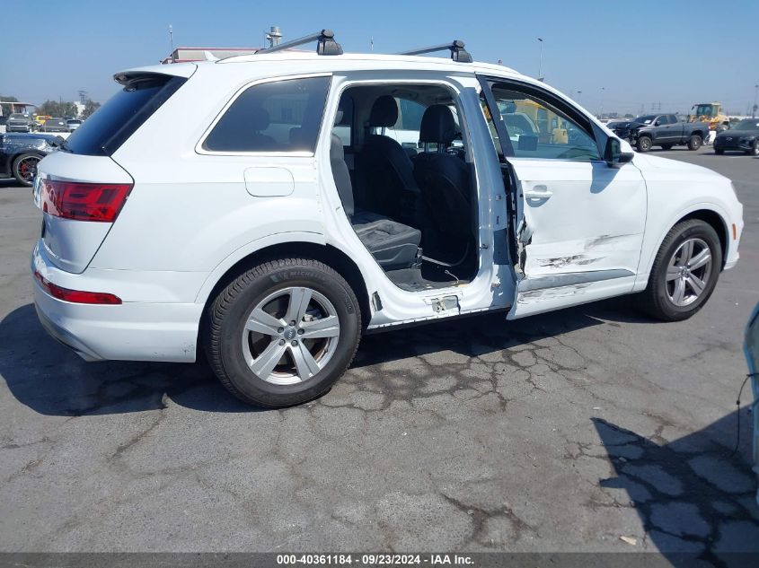 2019 Audi Q7 45 Premium/45 Se Premium VIN: WA1LHAF74KD025778 Lot: 40361184