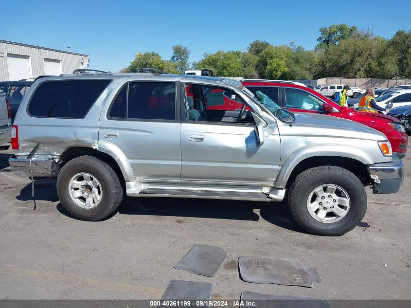 2000 Toyota 4Runner Sr5 V6 VIN: JT3HN86R3Y0295944 Lot: 40361199