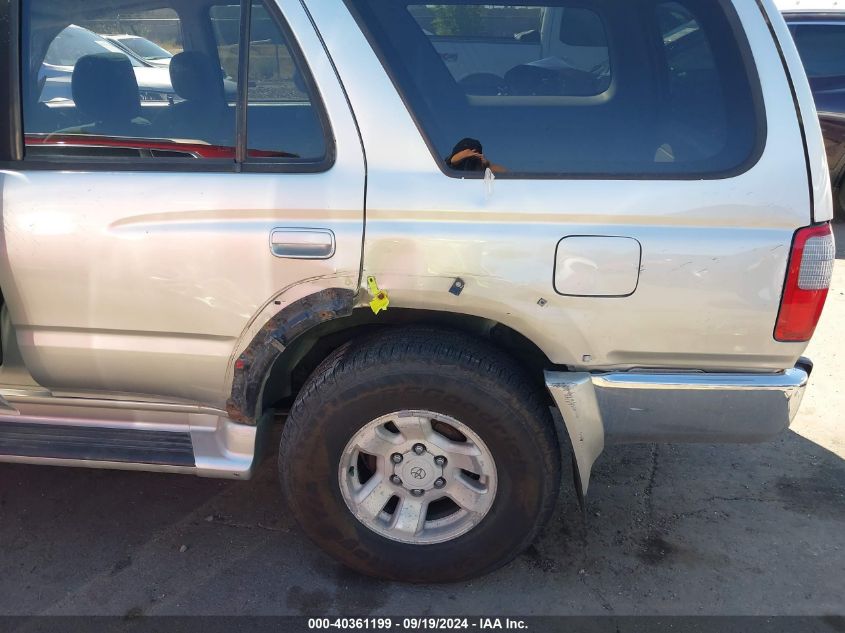 2000 Toyota 4Runner Sr5 V6 VIN: JT3HN86R3Y0295944 Lot: 40361199