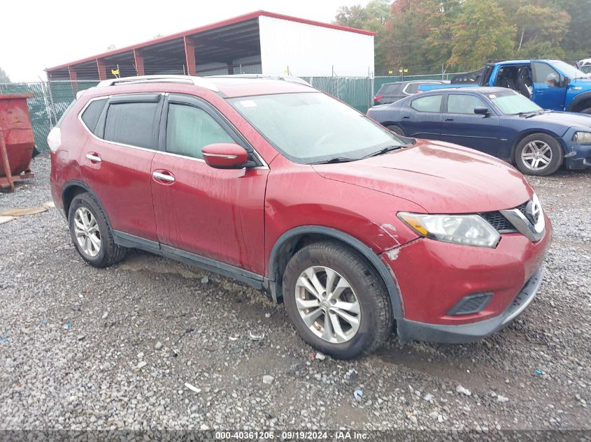 2015 Nissan Rogue Sv VIN: 5N1AT2MV3FC897797 Lot: 40361206