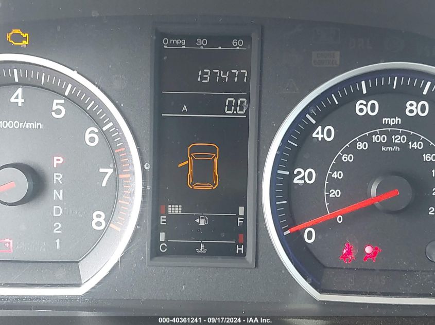 2007 Honda Cr-V Lx VIN: JHLRE38377C013915 Lot: 40361241