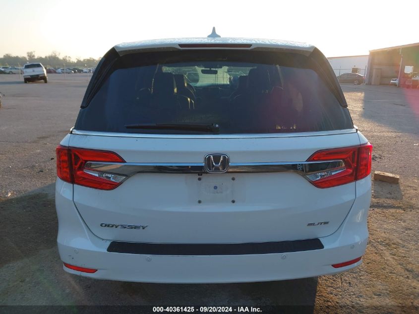 5FNRL6H92JB098827 2018 Honda Odyssey Elite