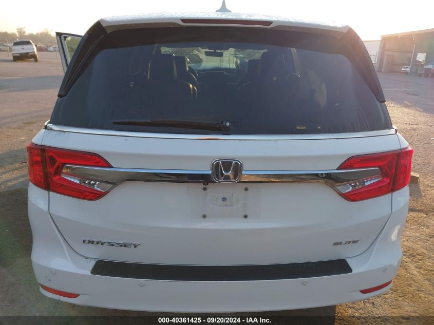 5FNRL6H92JB098827 2018 Honda Odyssey Elite