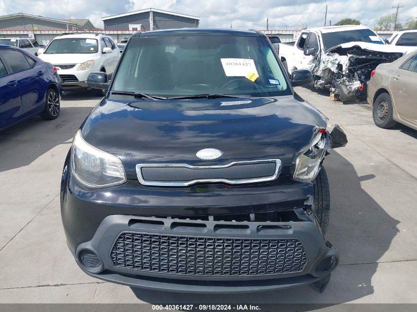 2014 Kia Soul VIN: KNDJN2A25E7038646 Lot: 40361427