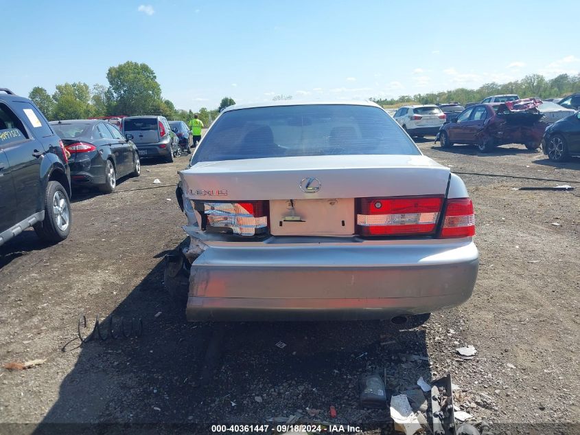 2001 Lexus Es 300 VIN: JT8BF28G610302901 Lot: 40361447