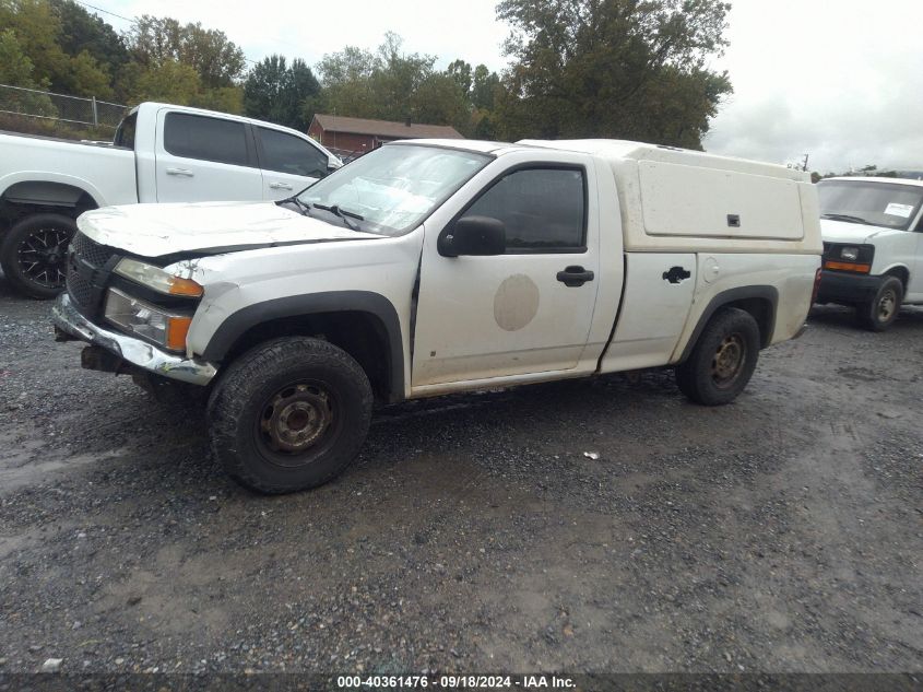 2007 Chevrolet Colorado Work Truck VIN: 1GBDS14EX78128589 Lot: 40361476