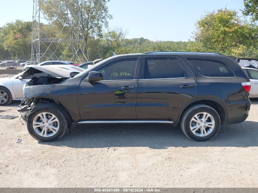 2013 Dodge Durango Sxt VIN: 1C4RDJAG6DC667530 Lot: 40361499