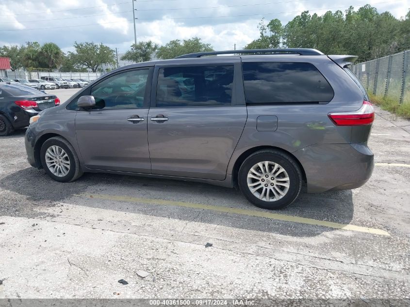 2015 Toyota Sienna Xle Premium 8 Passenger VIN: 5TDYK3DC8FS621852 Lot: 40361500